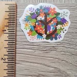 10 for $10 Flower Power Stickers Groovy Hippie 60s 70s Flower Child A670